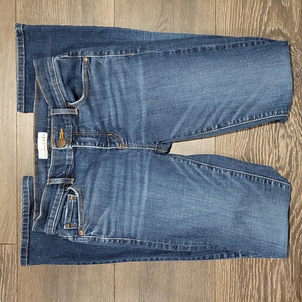 ❤ ANN TAYLOR LOFT MODERN BOOTCUT JEANS, 2 (26)